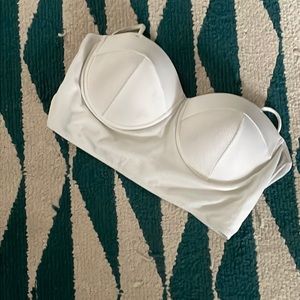 Xin bathing suit, top white